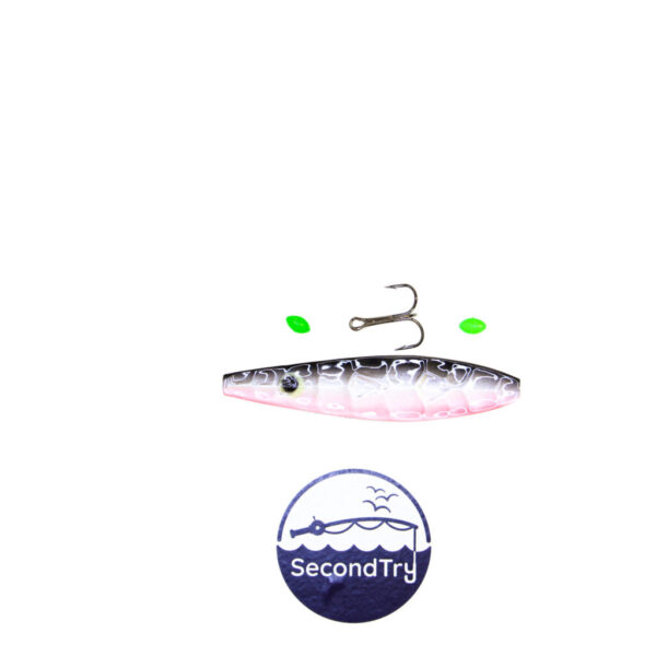 Balzer Colonel Seatrout Inliner - Black White Red, 26g