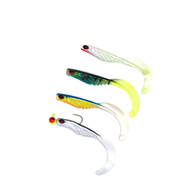 Spro curly jigg 8cm - 4 Pack