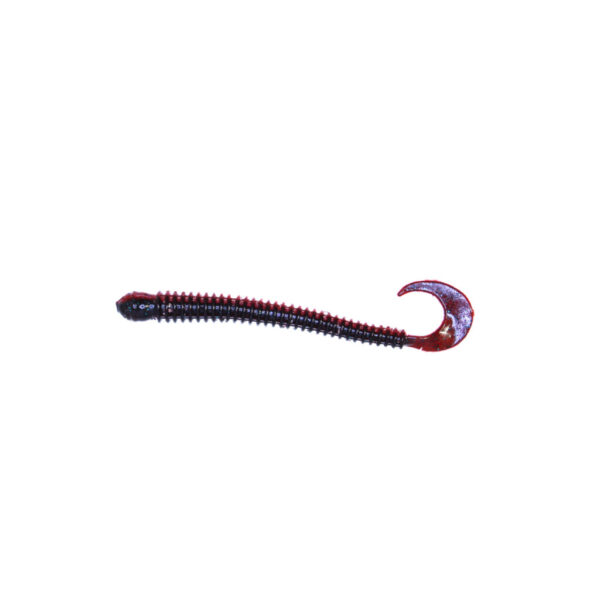 Svart/Lila Worm 10cm