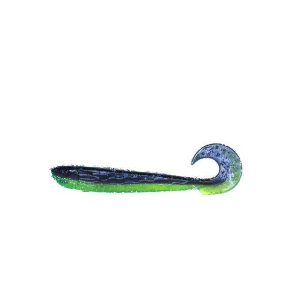 Curlyjigg Svart/Grön 11cm